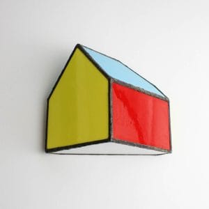 Stained Glass 3D House