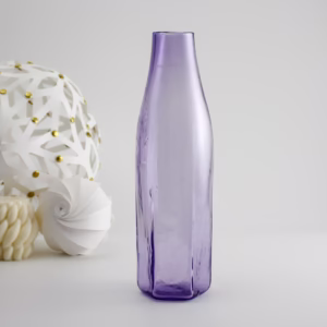 Tall Hexagon Bottle Vase