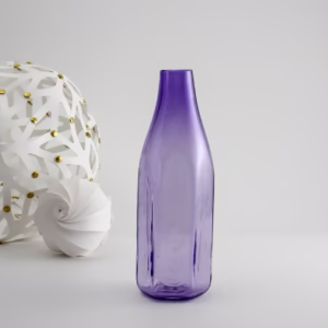 Tall Hexagon Bottle Vase