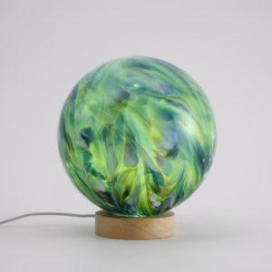 Glowing Orb Lamp