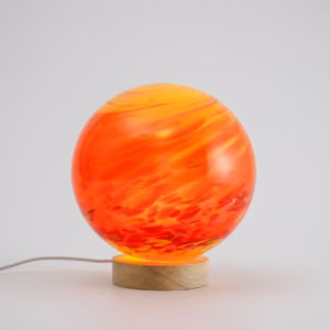 Glowing Orb Lamp
