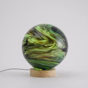 Glowing Orb Lamp