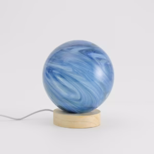 Glowing Orb Lamp